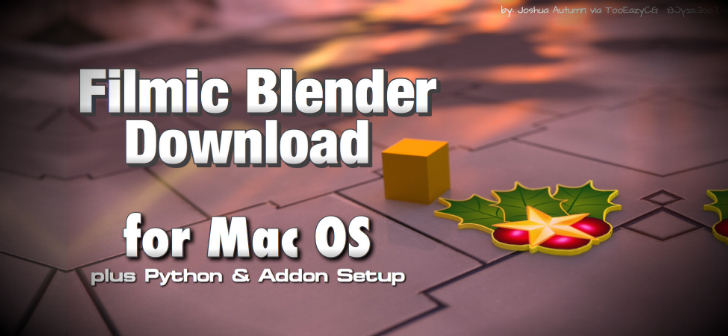 Blender For Mac